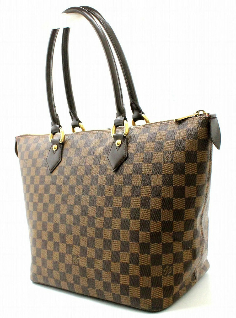 Louis Vuitton Tote Saleya Bag Damier Brown